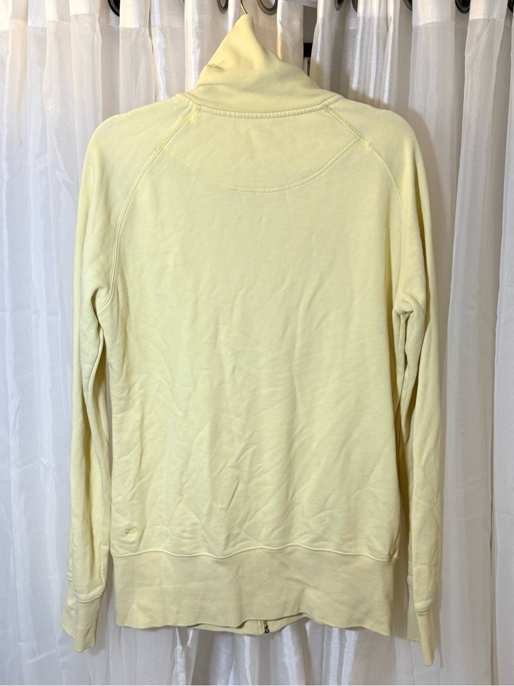 Light Yellow Full-Zip Jacket - Picture 2 of 4